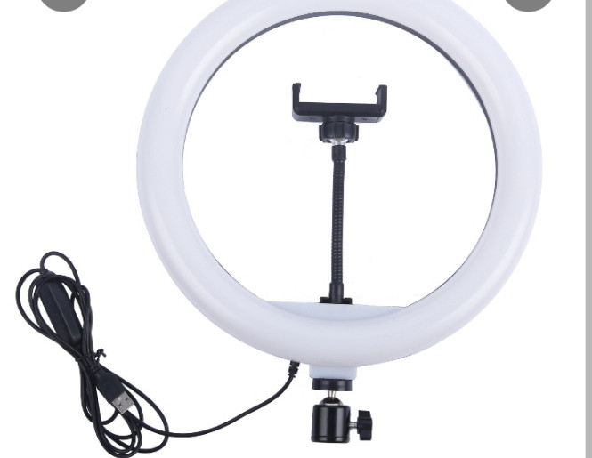 12inch - 30cm Ring light with phone handle and tripod stand