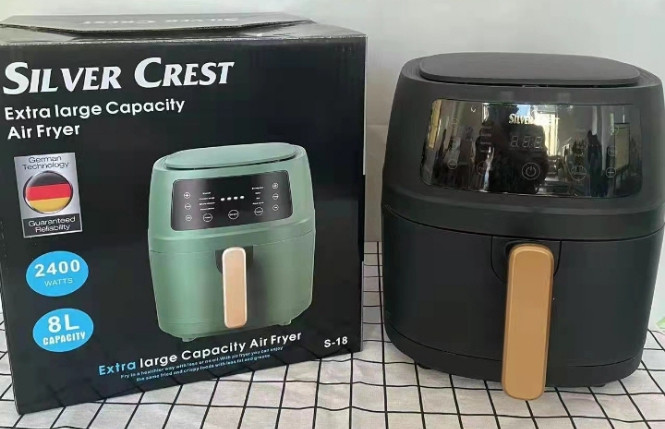 Silver Crest Air Fryer 8L-Extra Large Capacity