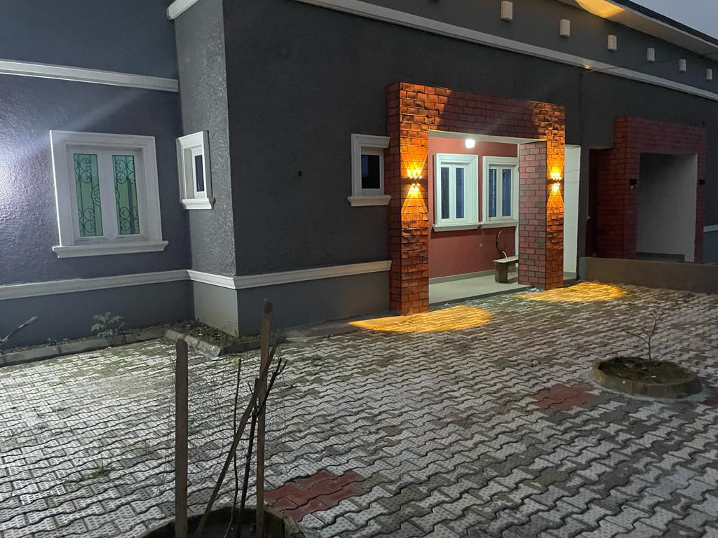 Brand new 3Bedroom bungalow With all Rooms ensuited and interlocked compound is up for sale